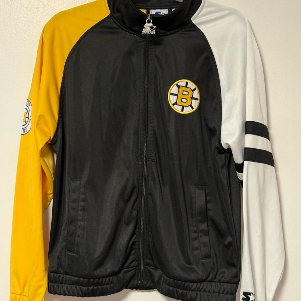 Bruins Black and Yellow Sports Jacket